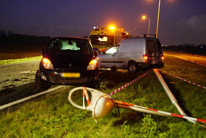 Veel schade na ongeval