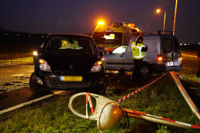 Veel schade na ongeval