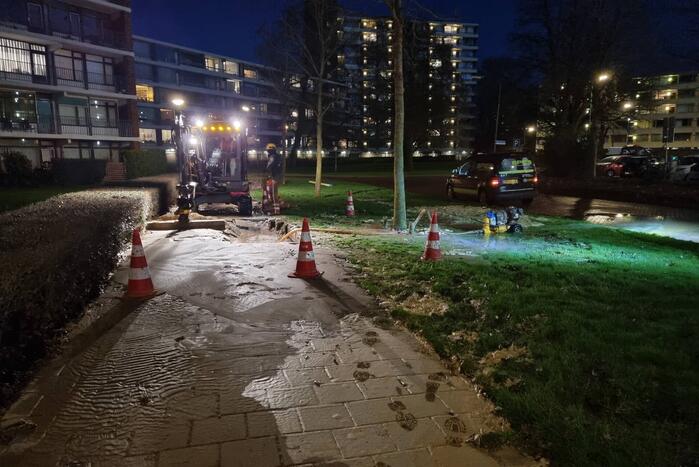 Bijna 300 huishoudens zonder water door zesde lekkage in korte tijd