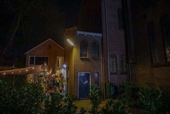 Brandweer ingezet voor brand in kerk