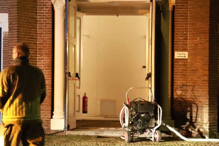 Brandweer ingezet voor brand in kerk