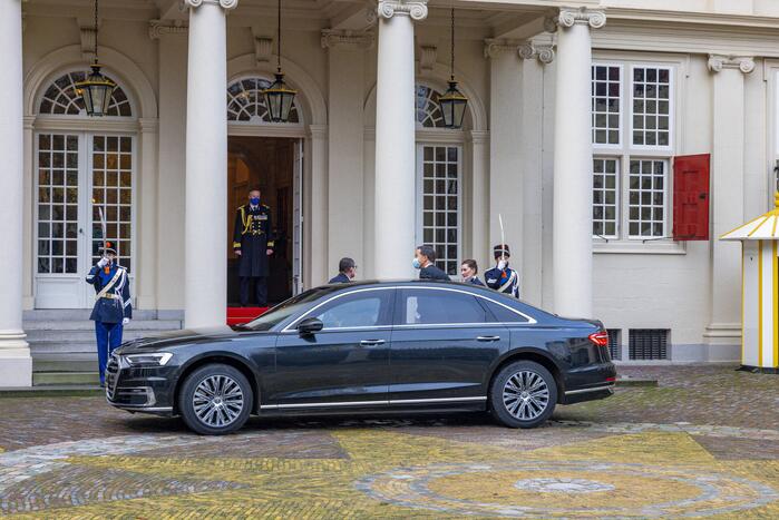 Beëdigd nieuw kabinet Rutte IV