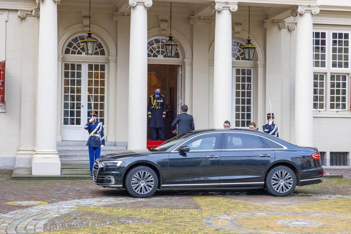 Beëdigd nieuw kabinet Rutte IV