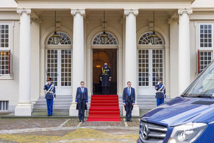 Beëdigd nieuw kabinet Rutte IV