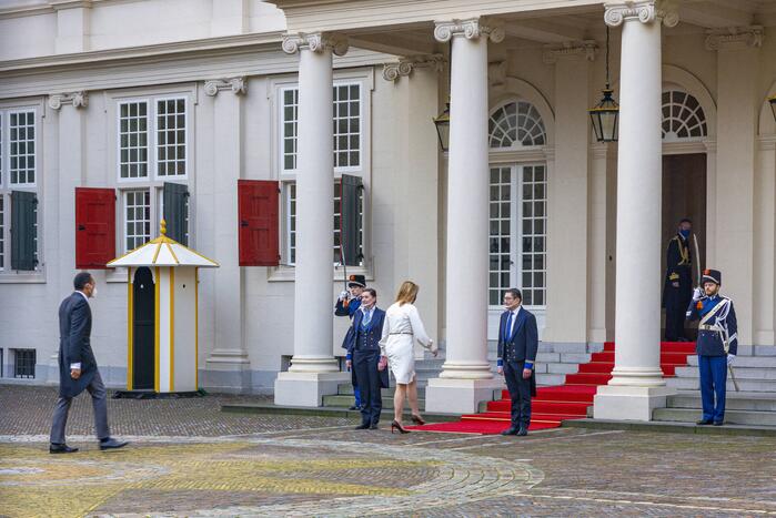 Beëdigd nieuw kabinet Rutte IV