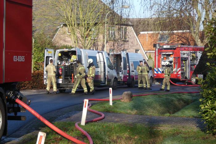 Gaslekkage geraakt tijden graafwerkzaamheden