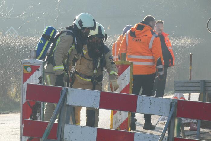 Gaslekkage geraakt tijden graafwerkzaamheden