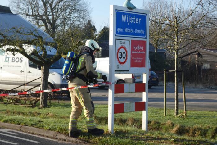 Gaslekkage geraakt tijden graafwerkzaamheden
