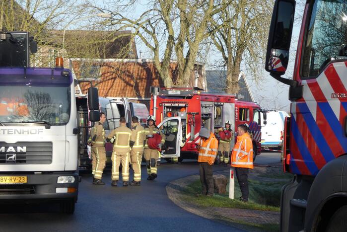 Gaslekkage geraakt tijden graafwerkzaamheden
