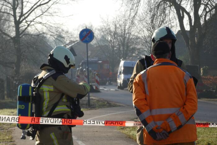 Gaslekkage geraakt tijden graafwerkzaamheden