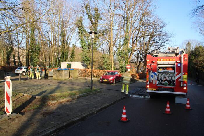 Jerrycan met onbekende vloeistof aangetroffen