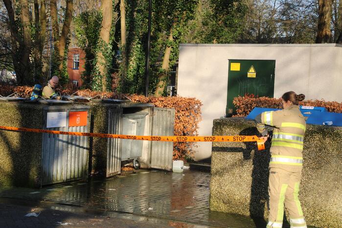 Jerrycan met onbekende vloeistof aangetroffen