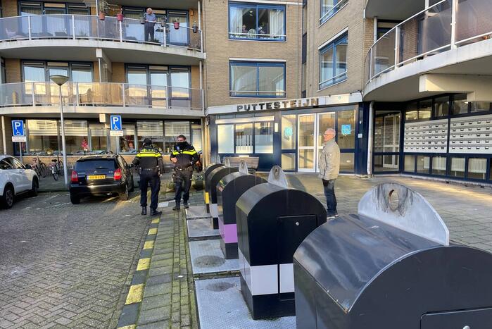 Brand in keuken van appartement