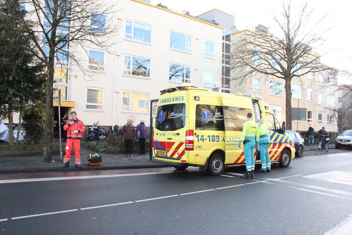 Traumahelikopter trekt veel bekijks