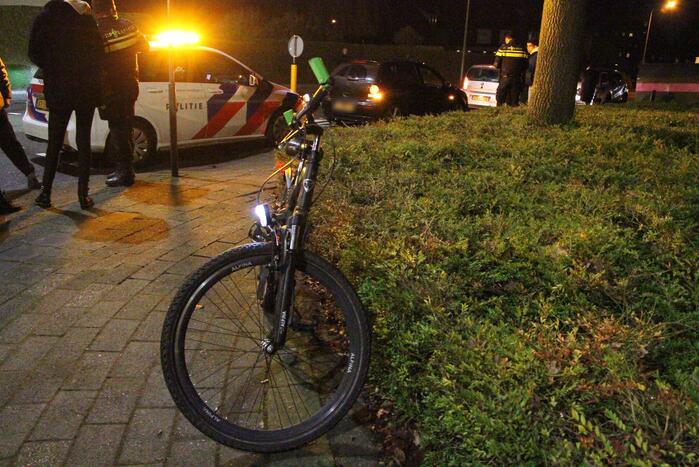 Fietser gecontroleerd na ongeval