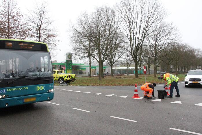 Range Rover flink beschadigd bij aanrijding
