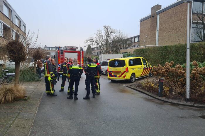 Persoon vast tussen spaken van e-bike