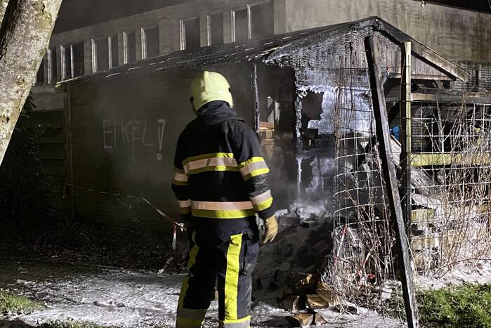 Wederom brand in dezelfde schuur