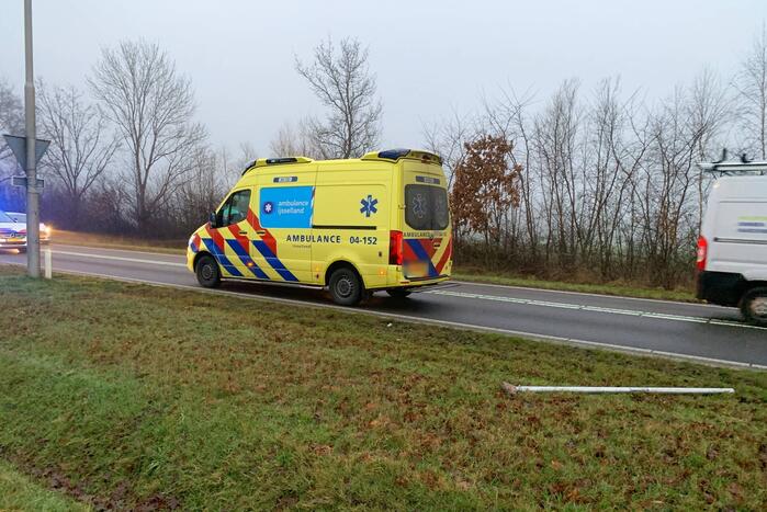 Vier auto's betrokken bij kettingbotsing