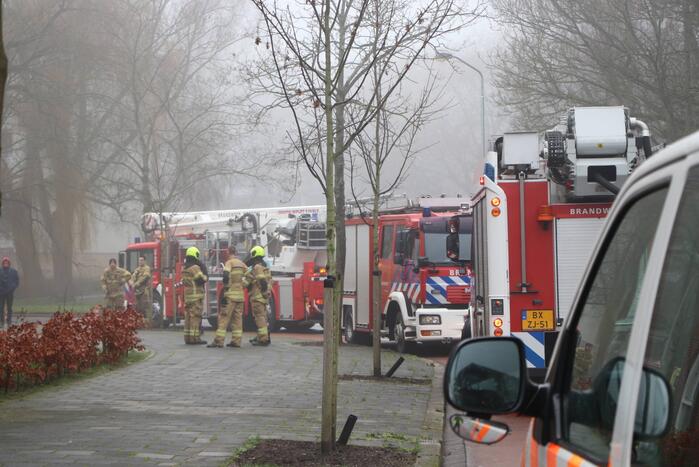 Brandweer ingezet voor rookontwikkeling Syndion woonlocatie