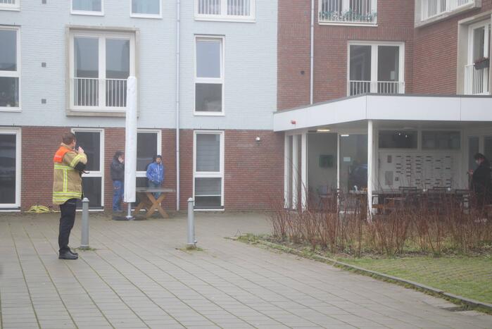 Brandweer ingezet voor rookontwikkeling Syndion woonlocatie