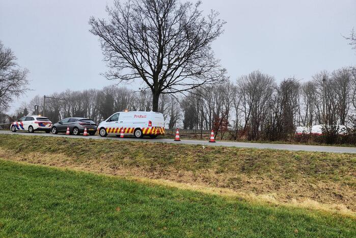 Treinverkeer gestremd na aanrijding