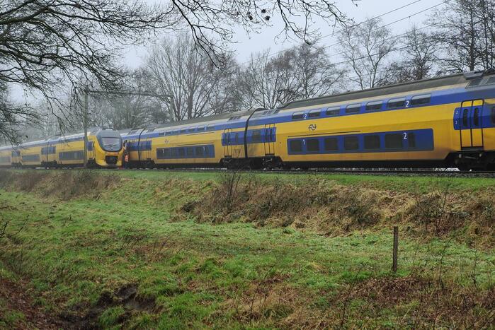 Treinverkeer gestremd na aanrijding