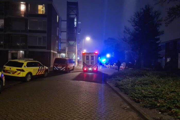 Persoon gewond bij brand in woning