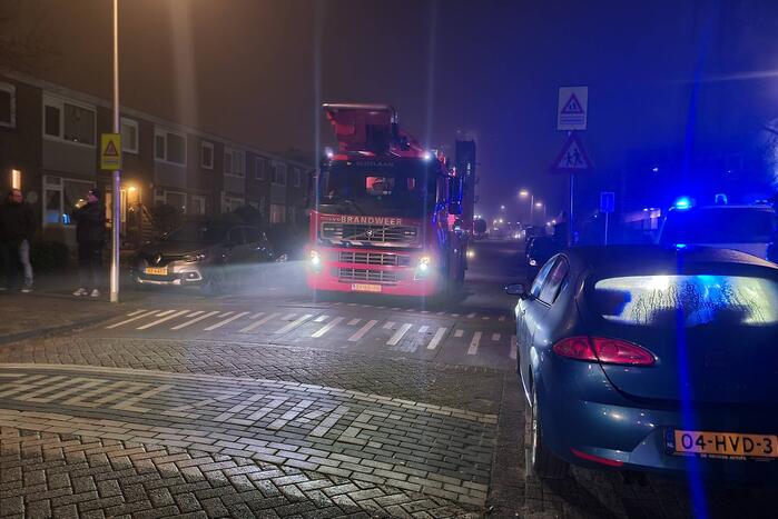 Persoon gewond bij brand in woning