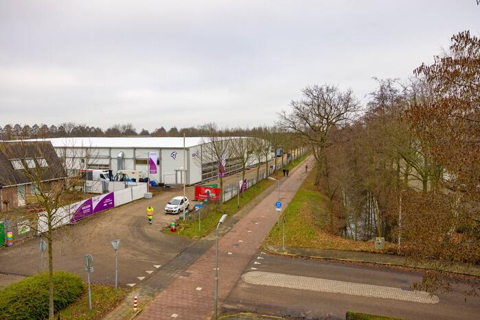 Laatste loodjes voor GGD XL test- en vaccinatielocatie