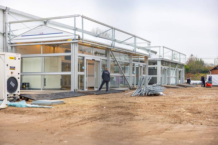 Laatste loodjes voor GGD XL test- en vaccinatielocatie