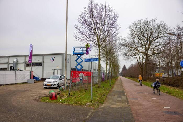 Laatste loodjes voor GGD XL test- en vaccinatielocatie