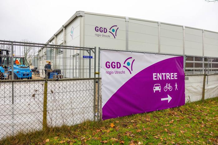 Laatste loodjes voor GGD XL test- en vaccinatielocatie