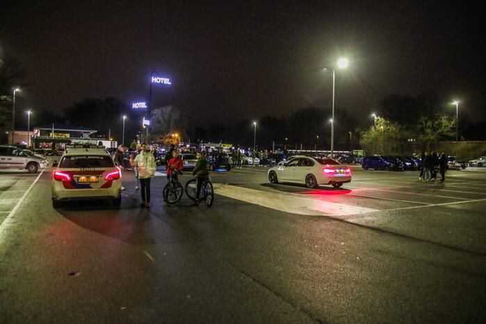 Grote drukte bij car meeting