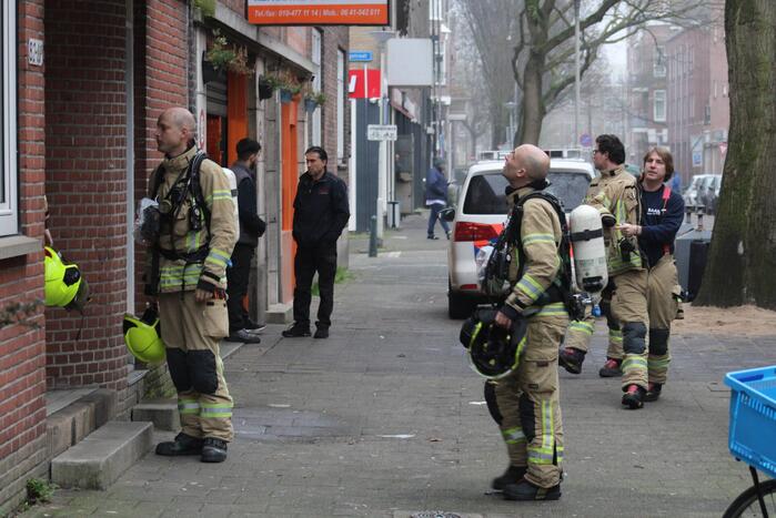 Metingen verricht na mogelijke brand