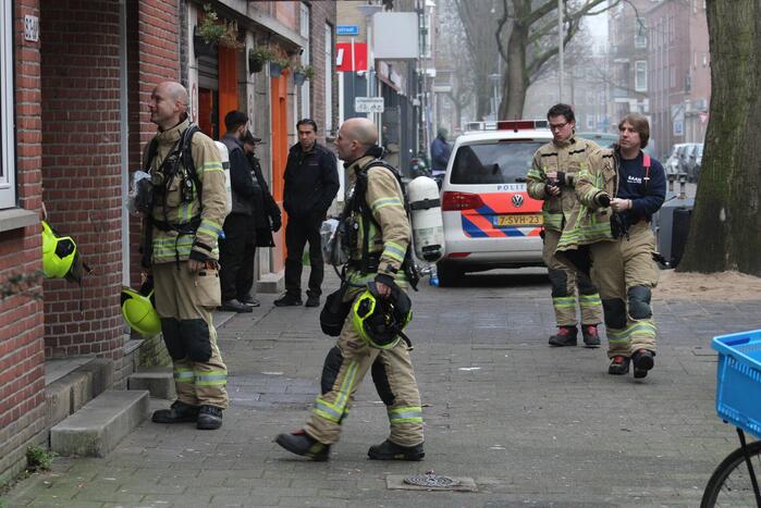 Metingen verricht na mogelijke brand