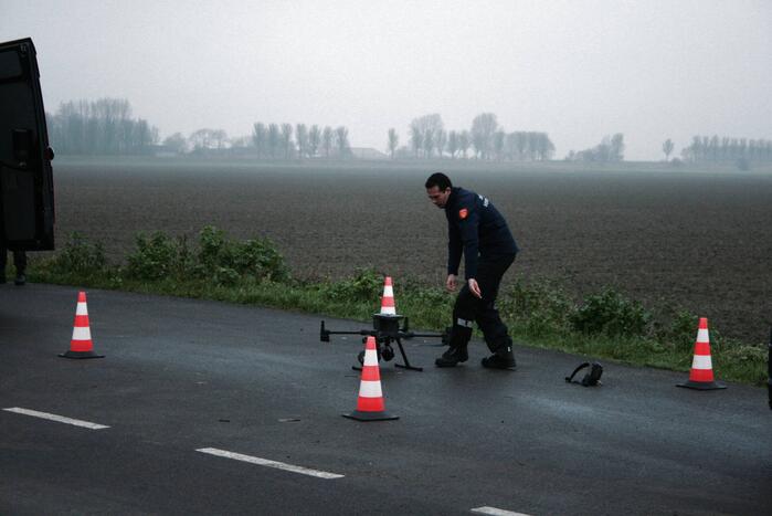 Droneteam zoekt naar vermiste vrouw