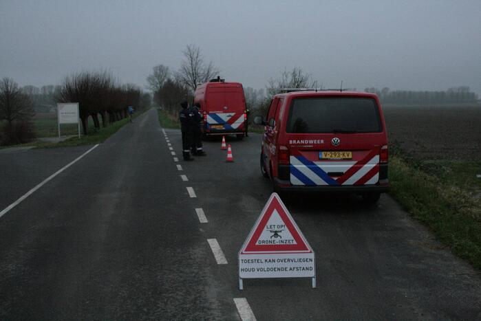Droneteam zoekt naar vermiste vrouw