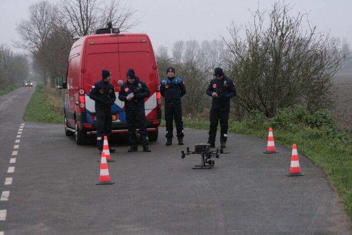 Droneteam zoekt naar vermiste vrouw