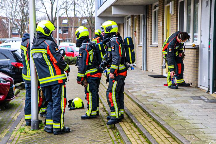Woningen tijdelijk ontruimd door gaslucht