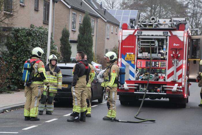 Brandweer ingezet voor gaslekkage