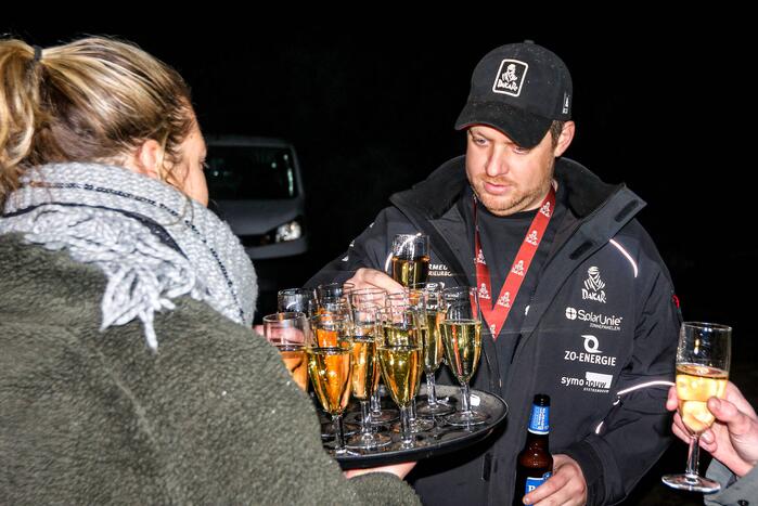 Jeffrey Otten thuis onthaald na Dakar rally