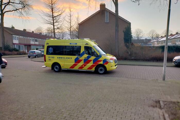 Botsing tussen twee auto's