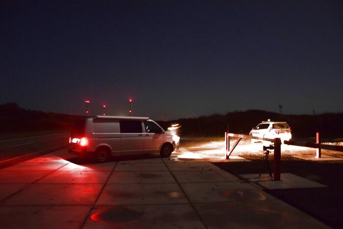 Politie doet groot onderzoek op terrein