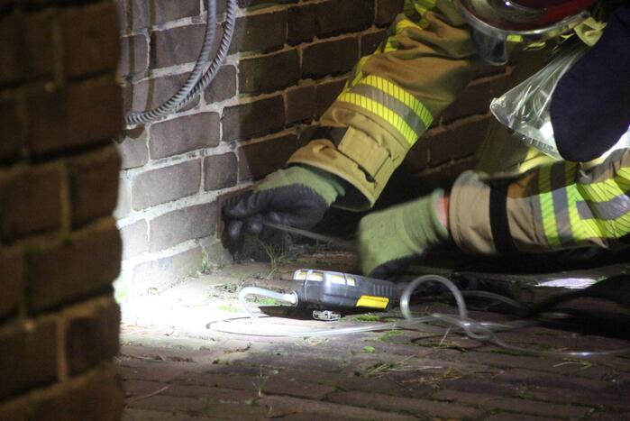 Brandweer doet onderzoek naar vreemde lucht