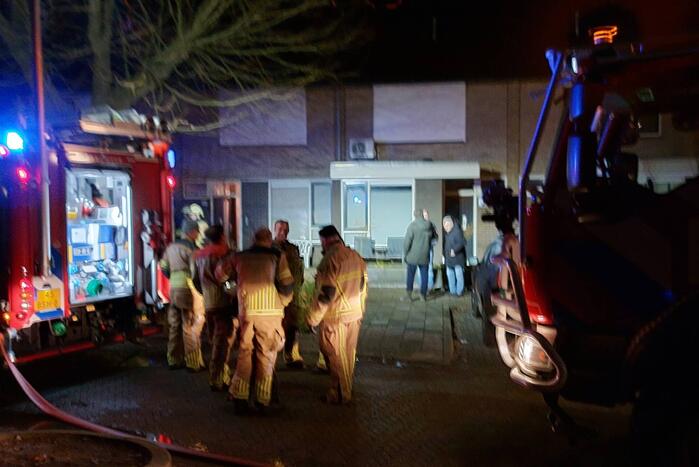 Woning geventileerd na brand