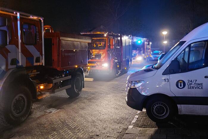 Woning geventileerd na brand