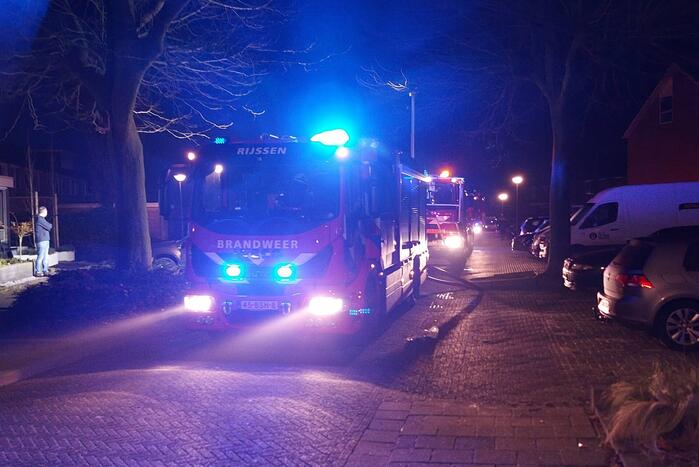 Woning geventileerd na brand