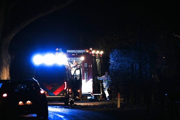 Persoon naar ziekenhuis na brand in woning