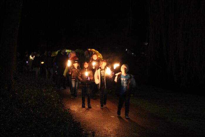 Stille lichtjes tocht door dorp